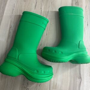 Authentic Balenciaga croc boots